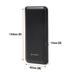 Reconnect 10000 mAh Power Bank, 2 Type A Port & 1 Type C Port, 10 W, Multiple device support, Short Circuit protection, Auto USB detection, Auto Cut-off, Slim, Lightweight, Durable, Black-2 Reconnect 10000 mAh Power Bank, 2 Type A Port & 1 Type C Port, 10 W, Multiple device support, Short Circuit protection, Auto USB detection, Auto Cut-off, Slim, Lightweight, Durable, Black-2