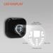 Reconnect Pro Buds Ultra TWS Earbuds, Upto 20 hrs of playtime, Swift Charging, LED Display, Quad mic with ENC technology, IPX5 Water Resistant, Bluetooth v5.3, Black-3 Reconnect Pro Buds Ultra TWS Earbuds, Upto 20 hrs of playtime, Swift Charging, LED Display, Quad mic with ENC technology, IPX5 Water Resistant, Bluetooth v5.3, Black-3