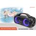 Reconnect Wireless Speaker Thump Plus, Bluetooth v5.0, 20 Watt power output, IPX5 Water Resistant, Multiple Connectivity, Super Bass, TWS Technology, RGB Ring Lights-12
