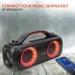 Reconnect Wireless Speaker Thump Plus, Bluetooth v5.0, 20 Watt power output, IPX5 Water Resistant, Multiple Connectivity, Super Bass, TWS Technology, RGB Ring Lights-5