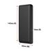 Reconnect Zap Neo 12 W 10000 mAh PowerBank, Black, RAPBB1019-5