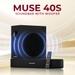 Reconnect Muse 40S Soundbar with Woofer, SB01507 (Black)-3