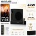 Reconnect Muse 40S Soundbar with Woofer, SB01507 (Black)-8