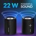 Reconnect Magneto Duo 22 W Bluetooth Speaker, Black-5