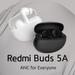 Redmi Buds 5A, Active Noise Cancelling True Wireless Earbuds, upto 30hr playtime, AI Powered ENC for clear calls, Bluetooth V5.4, low latency gaming mode with touch controls, Black-3