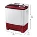 Samsung 8.5 Kg Top Loading Semi-Automatic Washing Machine with Hexa Storm Pulsator, WT85R4200RR/TL-2