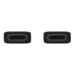 Samsung USB-C to USB-C Cable, Universal Compatibility, Reversible Design, 2 Amp, 100 cm (1 m) Length, High Speed Data Transfer/Charging, Original, Black, EP-DA705BBEGIN-2 Samsung USB-C to USB-C Cable, Universal Compatibility, Reversible Design, 2 Amp, 100 cm (1 m) Length, High Speed Data Transfer/Charging, Original, Black, EP-DA705BBEGIN-2