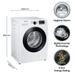 Samsung 8 Kg 5 Star Inverter with Hygiene Steam Fully-Automatic Front Loading Washing Machine (WW80T4040CE1TL, White, In-built Heater)-2 Samsung 8 Kg 5 Star Inverter with Hygiene Steam Fully-Automatic Front Loading Washing Machine (WW80T4040CE1TL, White, In-built Heater)-2