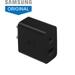 Samsung 35 W Adapter, Dual Port, Type-C & USB-A, Fast Charger, Compatible with Phones, Tablets, Black (Cable not Included)-1