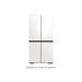 Samsung Side by Side Bottom Refrigerator Panel, Glam White (Glam Glass), RA-F18DBB35-2 Samsung Side by Side Bottom Refrigerator Panel, Glam White (Glam Glass), RA-F18DBB35-2