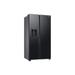 Samsung 633 L Convertible 5 in 1 Side by Side Refrigerator Black Matt, RS78CG8543B1-2