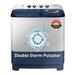 Samsung 7 kg Semi Automatic, Double Storm Pulsator, Air Turbo Drying, Magic Filter, Blue, 5 Star (WT70C3200LL)-1