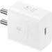 Samsung 25 W Adapter, Type-C, Fast Charging, Zero Standby Power Consumption, GAN Technology, Without Cable, White-5