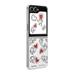 Samsung Galaxy Z Flip6 Flipsuit Case, Kieth Haring Card, White-3