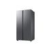 Samsung 653 L 3 Star Side by Side Refrigerator, RS76CG8103S9HL, RefiInox-3