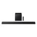 Samsung 345 W True 3.1.2 ch Soundbar with Wireless Dolby Atmos, Q-Symphony, Center & Up-firing Speakers, Wi-Fi, HDMI ARC, Optical In, Bluetooth, Wireless Subwoofer (HW-QS700F/XL, Titan Black)-1