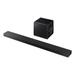 Samsung 345 W True 3.1.2 ch Soundbar with Wireless Dolby Atmos, Q-Symphony, Center & Up-firing Speakers, Wi-Fi, HDMI ARC, Optical In, Bluetooth, Wireless Subwoofer (HW-QS700F/XL, Titan Black)-2