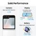 Samsung Galaxy Z Flip7 FE 5G 128 GB, 8 GB RAM, White, Mobile Phone-4 Samsung Galaxy Z Flip7 FE 5G 128 GB, 8 GB RAM, White, Mobile Phone-4