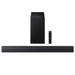 Samsung 300 W 2.1 ch Soundbar with Dolby Audio, DTS Virtual:X, 3D Surround Sound, Bass Boost, Adaptive Sound, Voice Enhance, Game Mode, Night Mode, HDMI ARC, Optical In, Bluetooth, USB, Wireless Subwoofer (HW-B45EF/XL, Titan Black)-1 Samsung 300 W 2.1 ch Soundbar with Dolby Audio, DTS Virtual:X, 3D Surround Sound, Bass Boost, Adaptive Sound, Voice Enhance, Game Mode, Night Mode, HDMI ARC, Optical In, Bluetooth, USB, Wireless Subwoofer (HW-B45EF/XL, Titan Black)-1
