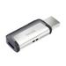 SanDisk Ultra Dual USB Drive 3.1, SDDDC2 32GB, Black, USB 3.1/Type C Reversible Connector, Retractable Design, Type-C OTG-Enabled Android Devices, 3Y-4