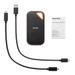 SanDisk E81 1TB Extreme Pro Portable SSD 2000MB/s R/ W, Upto 3 meter drop protection with IP65 water and dust resistance, Metal Enclosure, PC, MAC & TypeC Smartphone Compatible, 5Y Warranty,External SSD-12