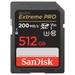 SanDisk 512 GB Extreme Pro SD UHS-I Memory Card with Up to 200 MB/Sec Read Speed-1