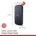 Sandisk E30 1TB Portable SSD, 800MB/s R, USB 3.2 Gen 2, Rugged SSD with Upto 2 Meter Drop Protection, Type-C to Type-A Cable, PC & Mac Compatible, 3 Y Warranty, External SSD-2 Sandisk E30 1TB Portable SSD, 800MB/s R, USB 3.2 Gen 2, Rugged SSD with Upto 2 Meter Drop Protection, Type-C to Type-A Cable, PC & Mac Compatible, 3 Y Warranty, External SSD-2