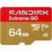 SanDisk Extreme GO UHS I 64 GB microSD Memory Card-1
