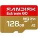 SanDisk Extreme GO UHS I 128 GB microSD Memory Card-1