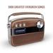 Saregama Carvaan Hindi - Portable Music Player with 5000 Preloaded Songs, FM/BT/AUX (Oak Wood Brown)-2