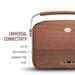 Saregama Carvaan Hindi - Portable Music Player with 5000 Preloaded Songs, FM/BT/AUX (Oak Wood Brown)-4