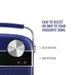 Saregama Carvaan Premium Hindi - Portable Music Player with 5000 Preloaded Songs, FM/BT/AUX (Royal Blue)-8 Saregama Carvaan Premium Hindi - Portable Music Player with 5000 Preloaded Songs, FM/BT/AUX (Royal Blue)-8