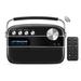 Saregama Carvaan Wifi Hindi 5000 Pre-Loaded Songs with Podcast, FM/BT/AUX (Classic Black)-1