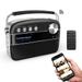 Saregama Carvaan Wifi Hindi 5000 Pre-Loaded Songs with Podcast, FM/BT/AUX (Classic Black)-2