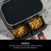 Ninja Food Dual Zone 7.6 L Air Fryer, Black, AF300IN-3