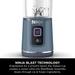 Ninja Blast Portable Cordless Blender, White, BC151INWH-3