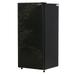 Sharp 193 L 4 Star Glass Door Direct Cool Single Door Refrigerator, Midnight Black, SJ-G19ST-BK-2
