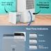 Sharp Air Purifier with Dehumidifier, DW-J27FM-S-4
