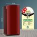 Sharp 187 L 2 Star Direct Cool Single Door Refrigerator, Solid Red, SJ-DF207N2-PRS-2 Sharp 187 L 2 Star Direct Cool Single Door Refrigerator, Solid Red, SJ-DF207N2-PRS-2