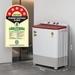 Sharp PureWave 7 Kg Top Load Semi-Automatic Washing Machine, ES-SD70NB-PR, Ruby Red-2 Sharp PureWave 7 Kg Top Load Semi-Automatic Washing Machine, ES-SD70NB-PR, Ruby Red-2