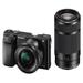 Sony Alpha ILCE 6000Y 24.3 MP Mirrorless Digital SLR Camera with 16-50 mm and 55-210 mm Zoom Lenses (APS-C Sensor, Fast Auto Focus, Eye AF) - Black-4