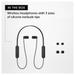 Sony WI-C100 Wirless Neckband Earphone with Up to 25 Hours of Battery Life, hands-free calling, IPX4 rating with Splash and Sweat-Proof, Voice assistant compatible, Black-7