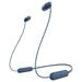 Sony WI-C100 Wirless Neckband Earphone with Up to 25 Hours of Battery Life, hands-free calling, IPX4 rating with Splash and Sweat-Proof, Voice assistant compatible, Blue-1