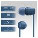 Sony WI-C100 Wirless Neckband Earphone with Up to 25 Hours of Battery Life, hands-free calling, IPX4 rating with Splash and Sweat-Proof, Voice assistant compatible, Blue-8
