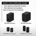 Sony HT-A3000 A Series Premium Soundbar 3.1ch 360 Spatial Sound Mapping surround sound Home theatre system with Dolby Atmos (Bluetooth, 360 Reality Audio ,HDMI eArc & Optical)-4