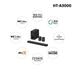 Sony HT-A3000 A Series Premium Soundbar 3.1ch 360 Spatial Sound Mapping surround sound Home theatre system with Dolby Atmos (Bluetooth, 360 Reality Audio ,HDMI eArc & Optical)-5