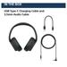 Sony WH-CH720N Over-the-Ear Bluetooth Headphone with Active Noise Cancellation, Upto 35 hrs of playtime, Quick Charging, Bluetooth v5.2, Google, Alexa Voice Assistant, Black-6