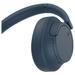 Sony WH-CH720N Over-the-Ear Bluetooth Headphone with Active Noise Cancellation, Upto 35 hrs of playtime, Quick Charging, Bluetooth v5.2, Google, Alexa Voice Assistant, Blue-4 Sony WH-CH720N Over-the-Ear Bluetooth Headphone with Active Noise Cancellation, Upto 35 hrs of playtime, Quick Charging, Bluetooth v5.2, Google, Alexa Voice Assistant, Blue-4