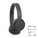Sony WH-CH520, Wireless On-Ear Bluetooth Headphones with Mic, Up to 50 Hours of Playtime, Quick charging, Multipoint Connectivity, Fast Charge, Black-12