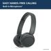 Sony WH-CH520, Wireless On-Ear Bluetooth Headphones with Mic, Up to 50 Hours of Playtime, Quick charging, Multipoint Connectivity, Fast Charge, Black-5